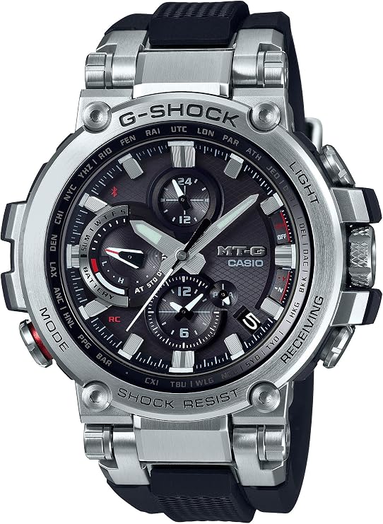 Casio G-Shock MT-G Bluetooth Equipped Radio Solar MTG-B1000-1AJF Men's Watch, Black
