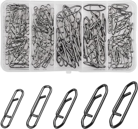 Shaddock Fishing Topwater Speed Clips for Fishing Lures Quick Change 100pcs