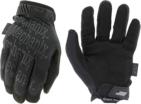 Mechanix Wear The Original Covert Work Gloves, Multi-Use, Black - Large