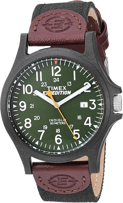 Timex Expedition Acadia Date 40mm Fabric Strap Watch