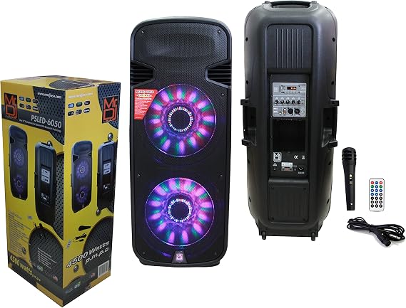 Mr. Dj PSLED6050 -Channel PA System