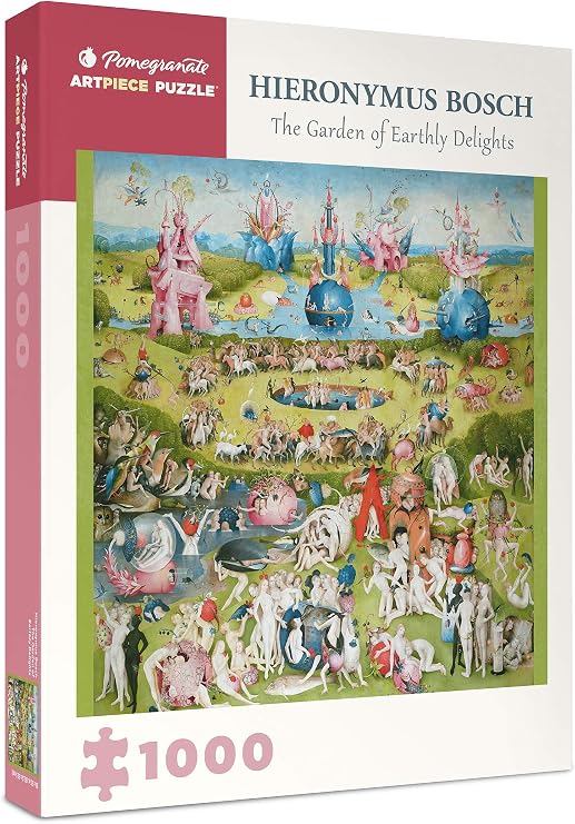 Pomegranate 1000-Piece Puzzle, Hieronymus Bosch, Garden of Earthly Delights