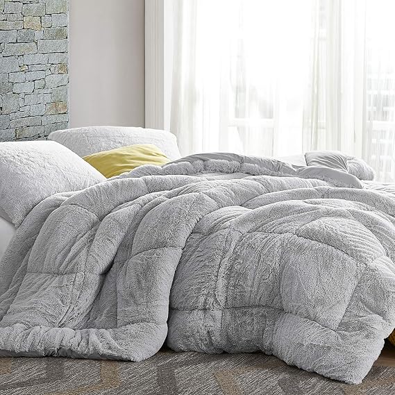 Byourbed are You Kidding Bare - Coma Inducer Queen Comforter - Antarctica Gray