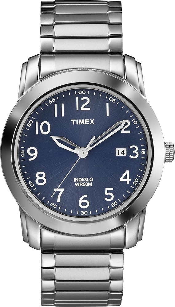 Timex Men's Highland Street Stainless Steel Expansion Band Watch