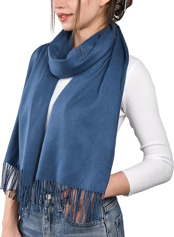 FURTALK Womens Scarf Ladies Pashmina Shawls and Wraps Large Soft Warm Blanket for Gifts Winter