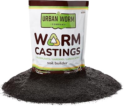 Urban Worm Company Worm Castings - 4 Quart4.8lbs