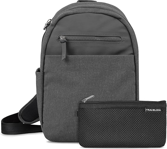 Travelon Anti-Theft Metro Sling with RFID blocking pouch