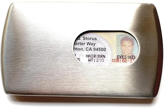 Storus Smart Card Case Metal card case