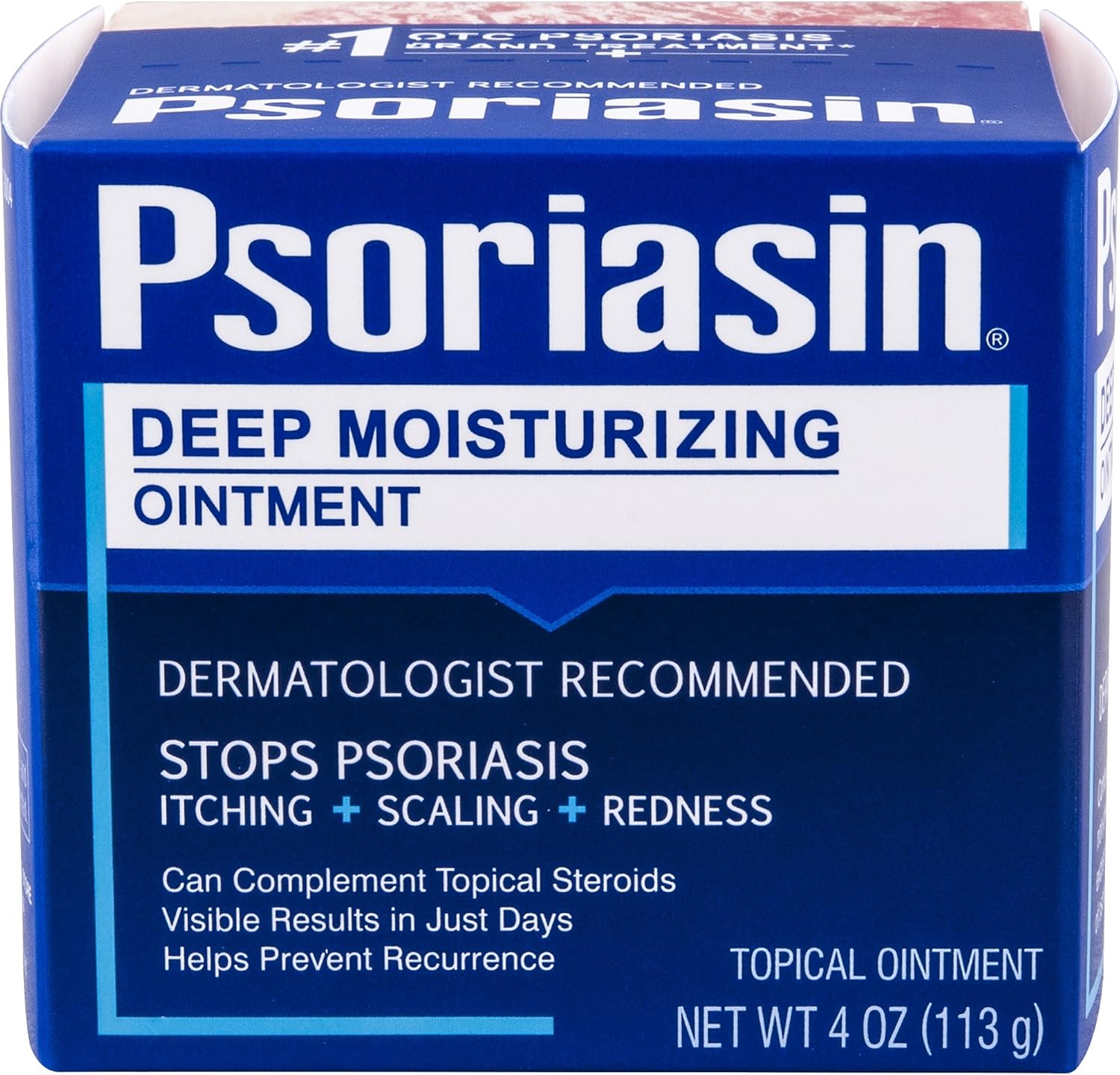 PSORIASIN Deep Moisturizing Ointment 4 oz  Pack of 2