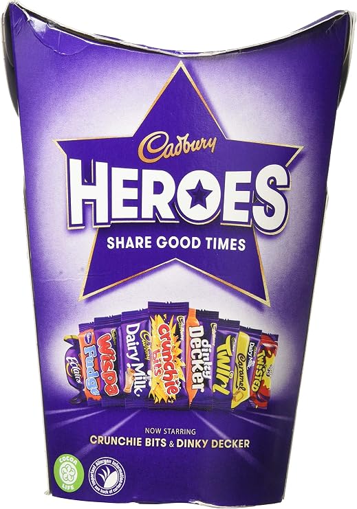 Cadbury Heroes Chocolate, Sharing Box, 185g