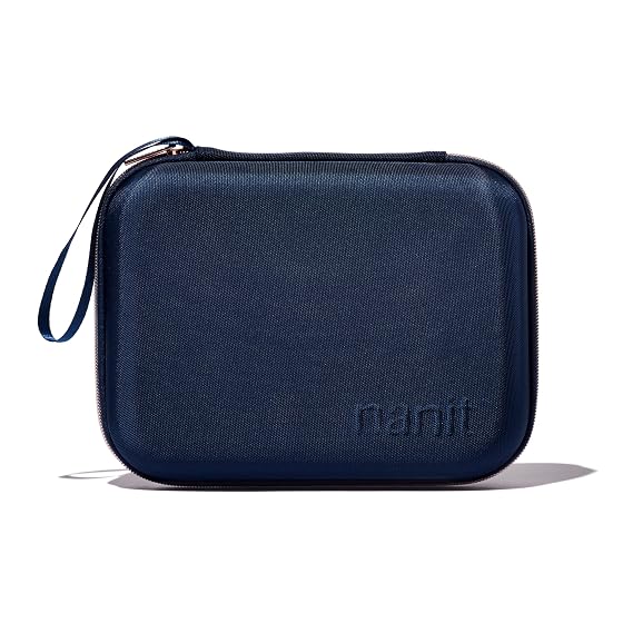 Nanit Travel Case Protective Hard Shell Carrying Case for Nanit Pro Baby Monitor and Multi-Stand Travel Accessory, Blue