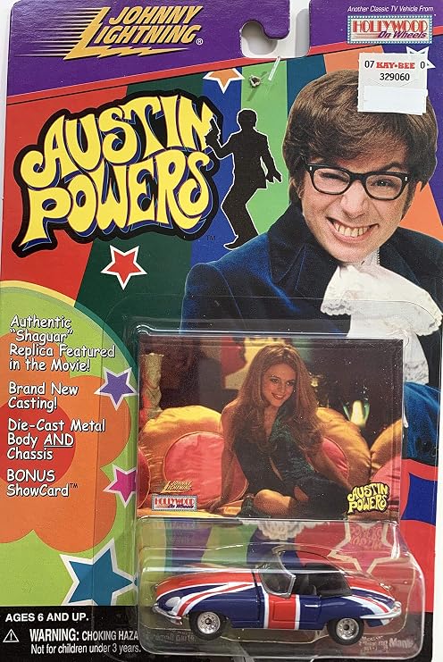 Johnny Lightning Austin Powers Shaguar - Felicity Card