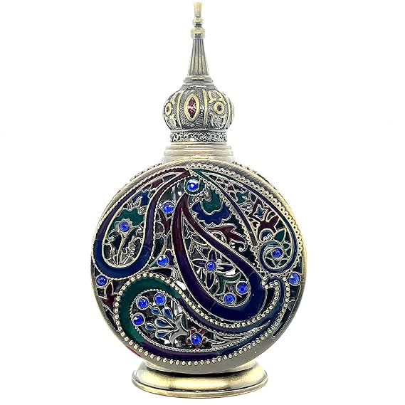 Indian Red Musk, 12 ml - METAL | Premium Perfume Oil | Attar Oil | Alcohol-Free | Vegan & Cruelty-Free