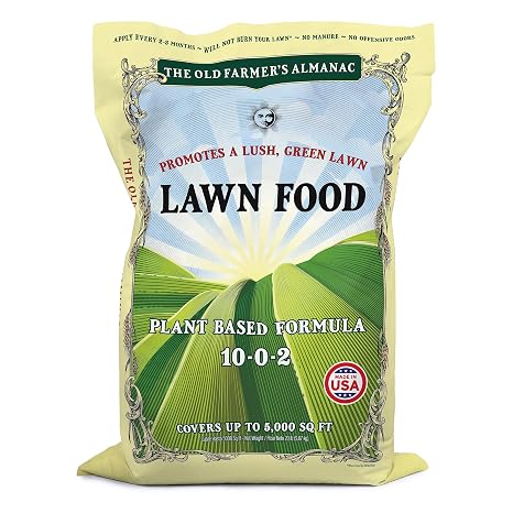 The Old Farmer's Almanac Lawn Food Fertilizer, 5,000 sq. ft.