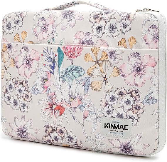 Kinmac 360 Protective Laptop Sleeve Case Bag Cover with Handle for MacBook Pro 16 inch,16 inch HP,Lenovo,Dell,ASUS,Acer Ultrabook and Business Laptop (F-04)