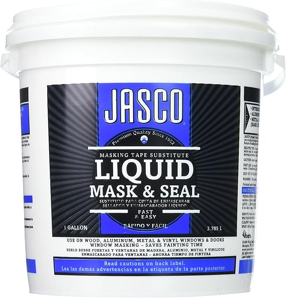 Jasco GJMS00292 Liquid Mask and Seal, 1-Gallon, white