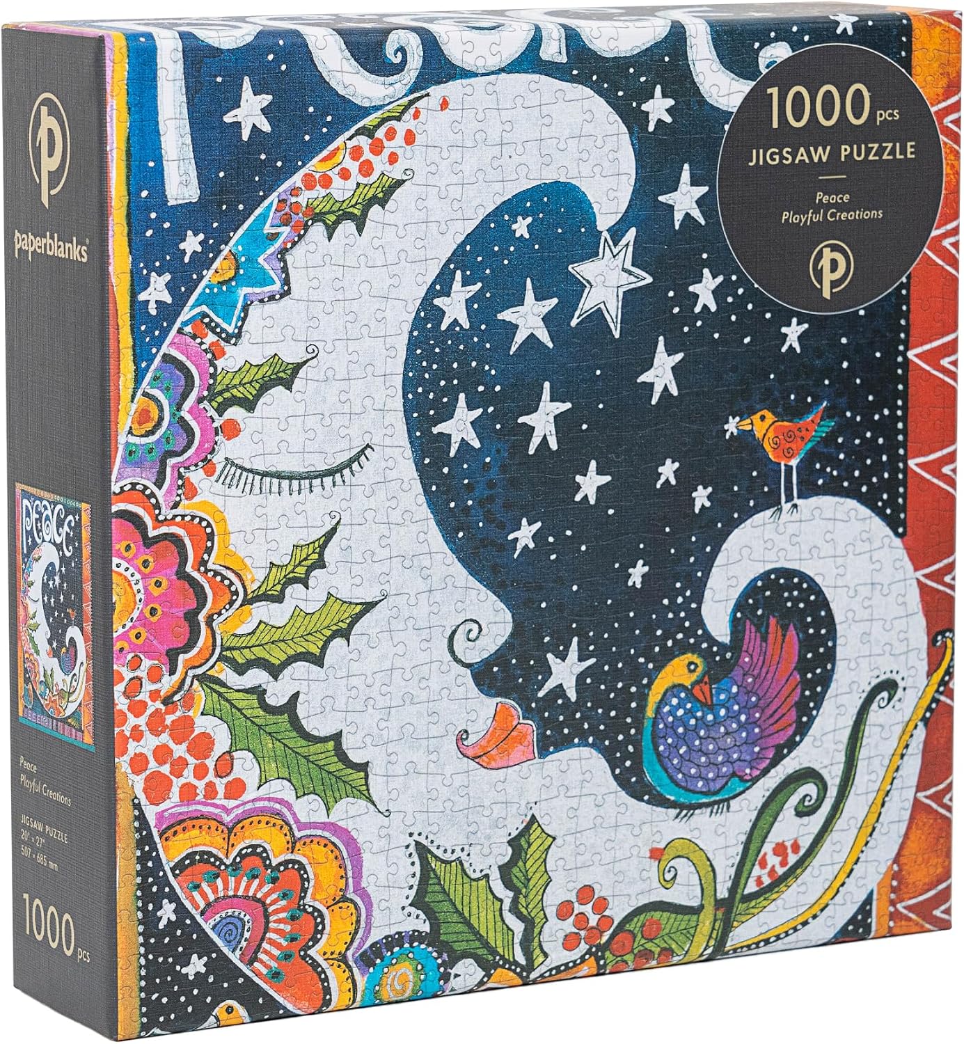 Paperblanks Peace Playful Creations Jigsaw Puzzle – 1000 Piece Puzzle