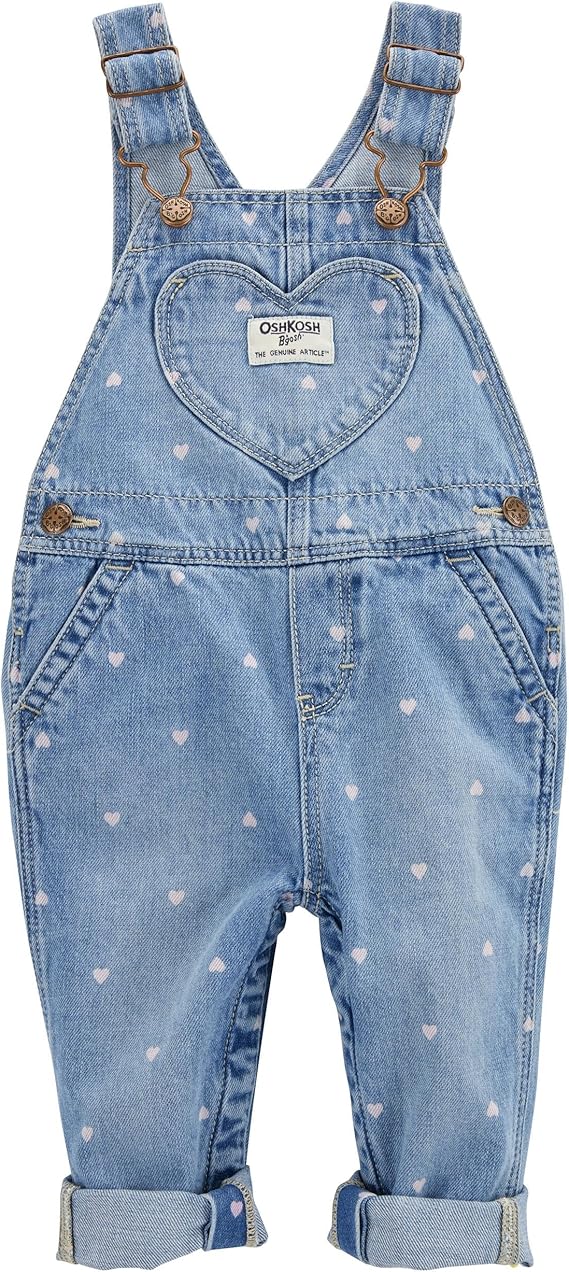 OshKosh B'Gosh Girl's World's Best Overalls Overalls (Pack of 1)