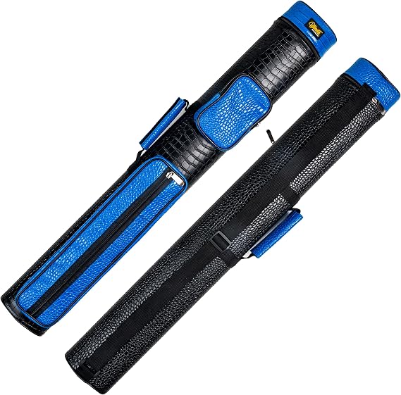 Billmart Pool Cue Case, 2 X 3 Hard Pool Cue Stick Carrying Case Stick Case