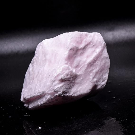 215g Pink Mangano Calcite Rough Natural Mineral Cluster Sparkling Crystal UV Reactive Gemstone Specimen - Peru