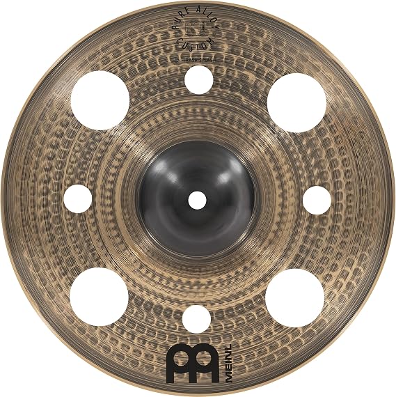 Pure Alloy Custom 12" Trash Splash Smoked Bronze/Brilliant Finish Made in Germany,