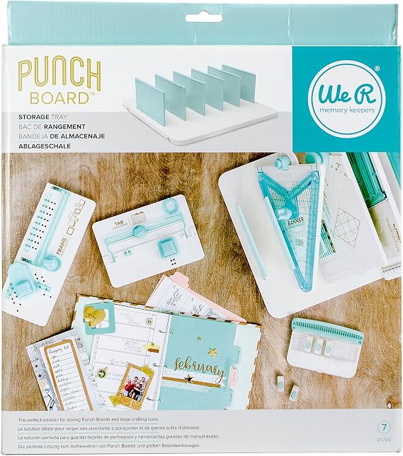 We R Memory Keepers Storage - Punch Board Storage,Off White